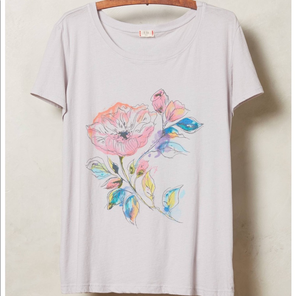 Anthropologie Afternoon Abroad Tee